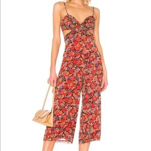 House of Harlow 1960 X Revolve Joelle red floral jumpsuit in Medium